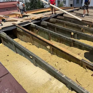 Výmena strechy na budove fary